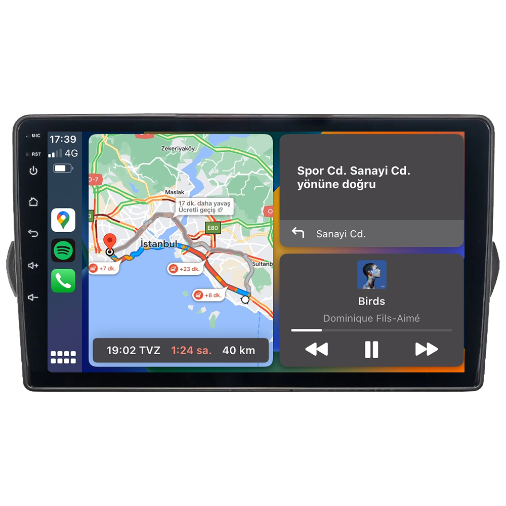 Fiat Egea Android Multimedya Sistemi (2015-2023) CRV-4101XAA