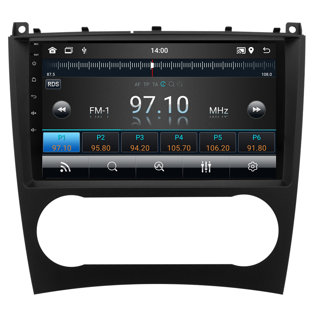 Mercedes C Serisi W203 Android Multimedya Sistemi (2005-2007) CRV-4341XR