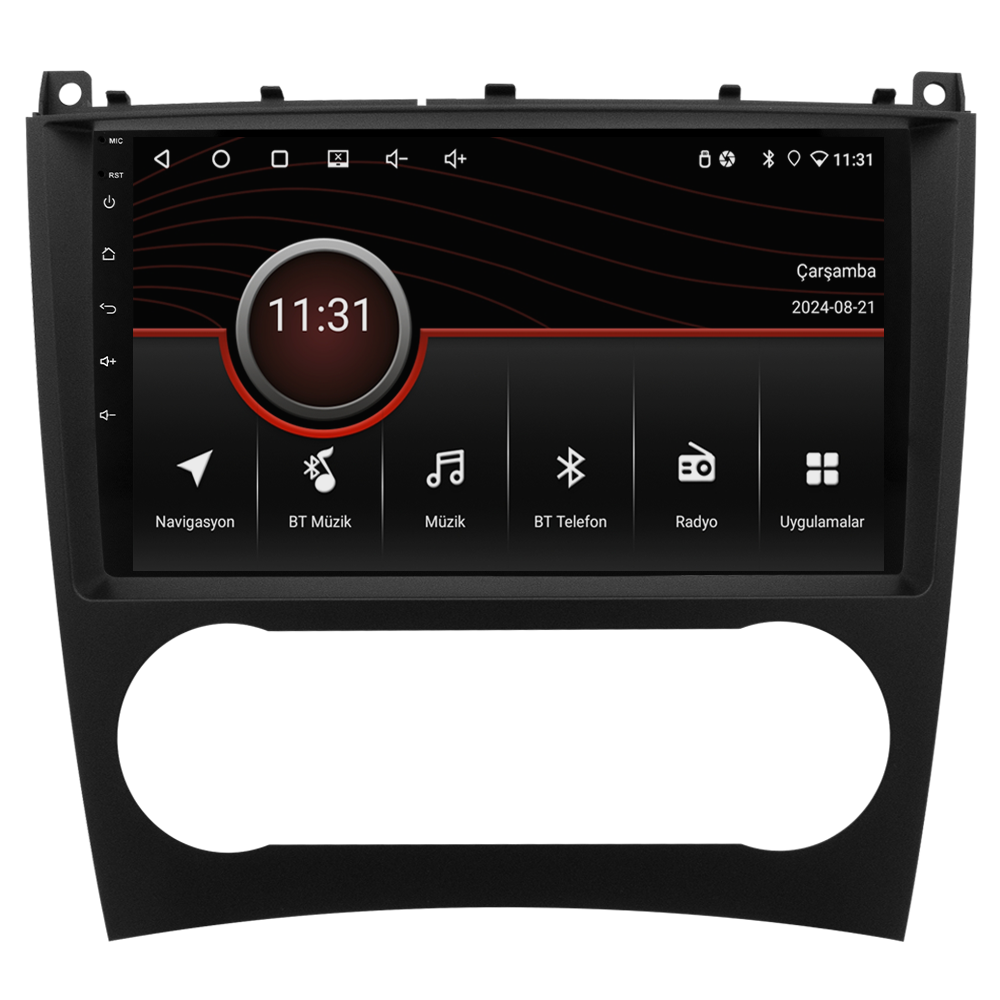 Mercedes C Serisi W203 Android Multimedya Sistemi (2005-2007) CRV-4341XR