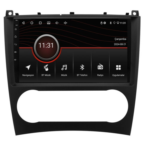 Mercedes C Serisi W203 Android Multimedya Sistemi (2005-2007) CRV-4341XR