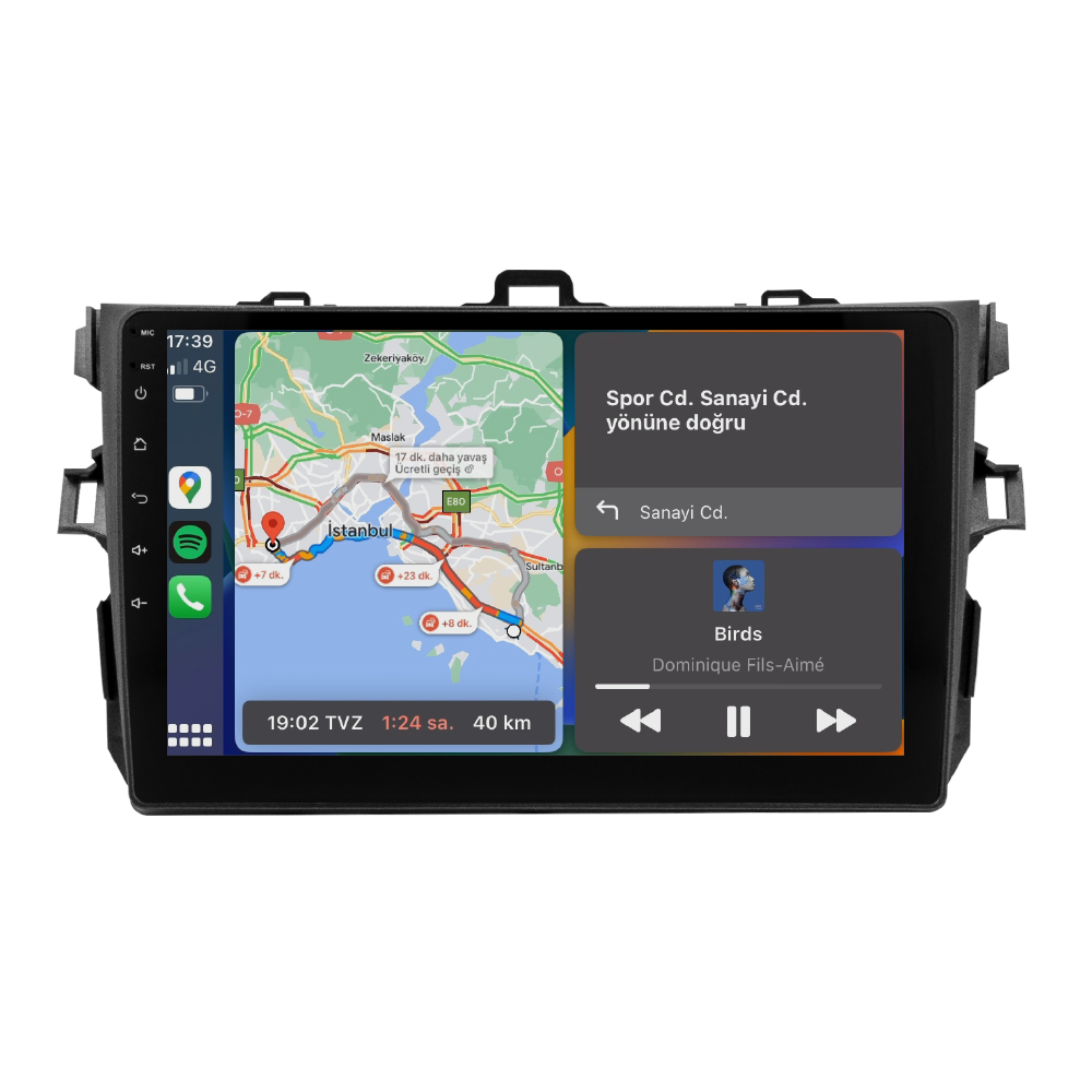 Toyota Corolla Android Multimedya Sistemi (2008-2012) CRV-4543XAA