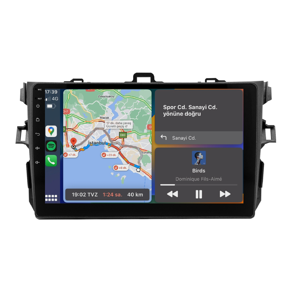 Toyota Corolla Android Multimedya Sistemi (2008-2012) CRV-4543XAA