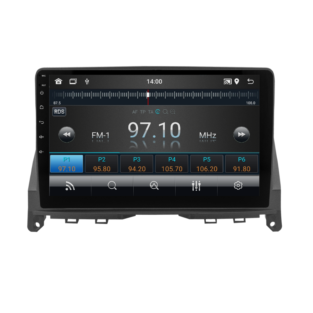 Mercedes C Serisi W204 Android Multimedya Sistemi (2005-2011) CRV-4352XR