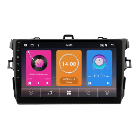 Toyota Corolla Android Multimedya Sistemi (2008-2012) CRV-4543XAA