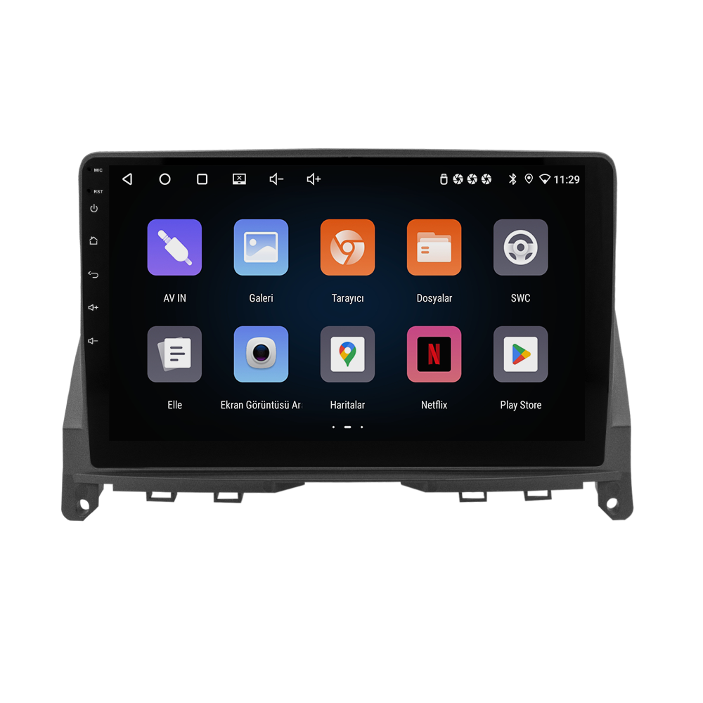 Mercedes C Serisi W204 Android Multimedya Sistemi (2005-2011) CRV-4352XR