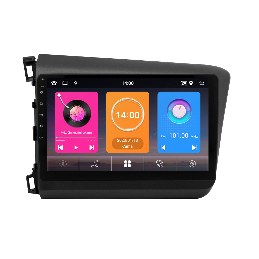Honda Civic FB7 Android Multimedya Sistemi (2012-2016) CRV-4147XAA