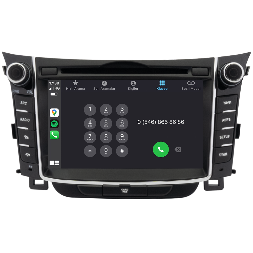 Hyundai i30 Android Multimedya Sistemi (2012-2016)