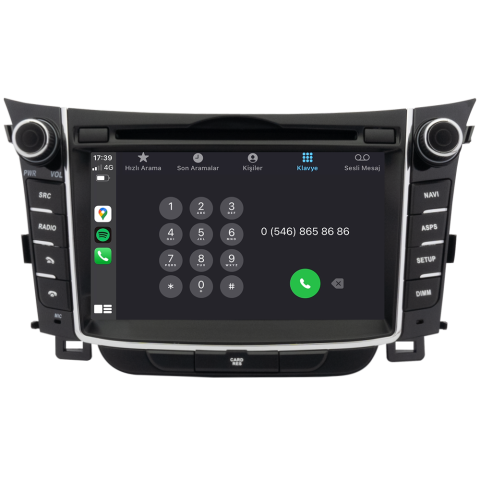 Hyundai i30 Android Multimedya Sistemi (2012-2016)