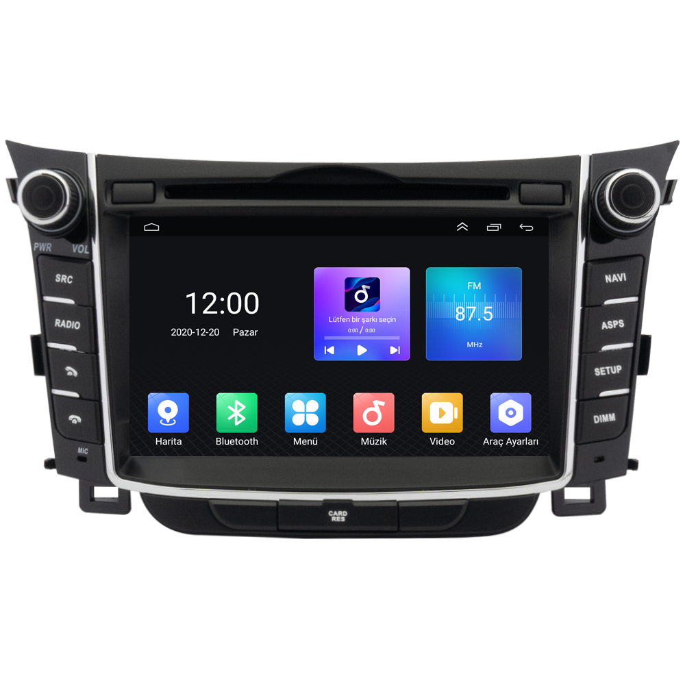 Hyundai i30 Android Multimedya Sistemi (2012-2016)