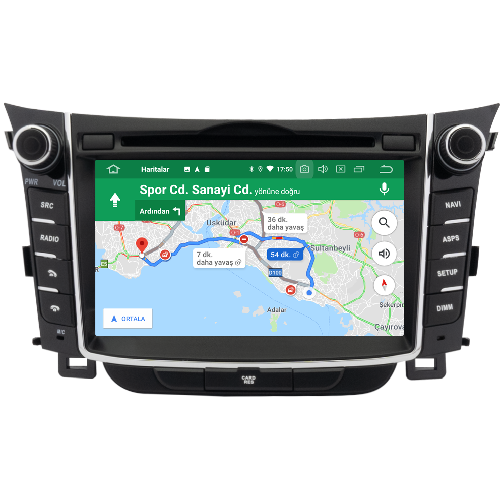 Hyundai i30 Android Multimedya Sistemi (2012-2016)