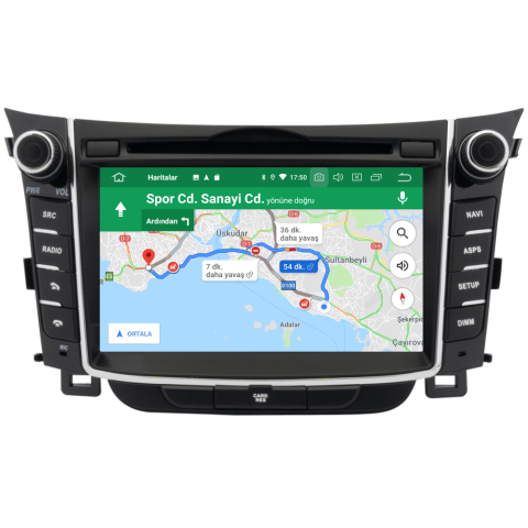 Hyundai i30 Android Multimedya Sistemi (2012-2016)