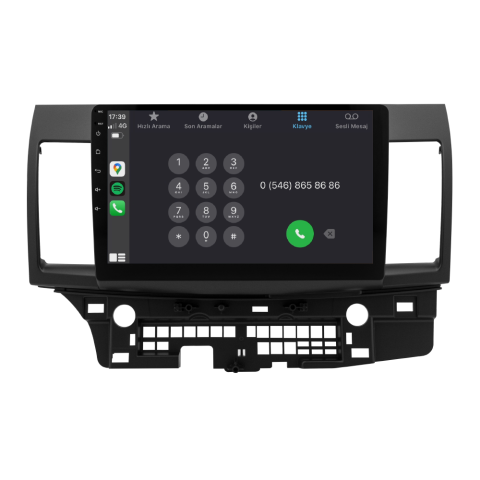 Mitsubishi Lancer Android Multimedya Sistemi (2008-2019) CRV-4364XR