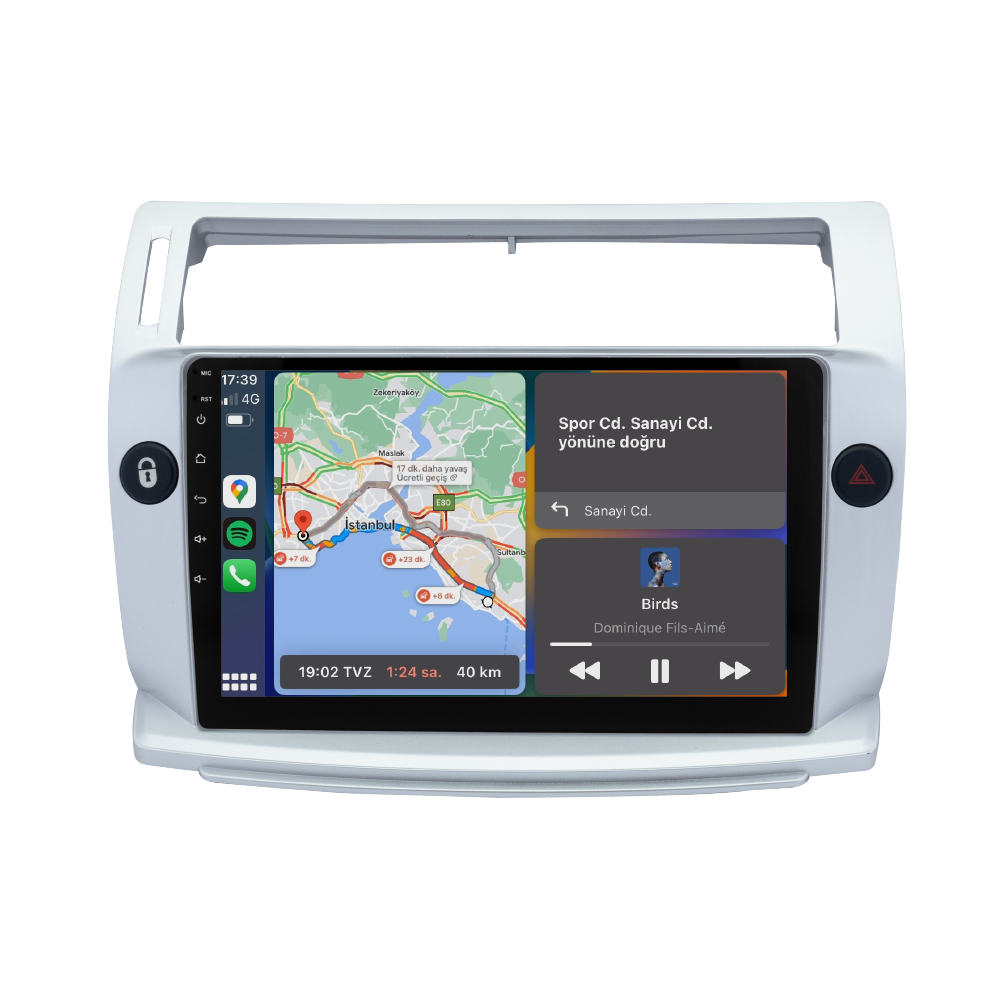 Citroen C4 Android Multimedya Sistemi (2005-2011) CRV-4072XAA