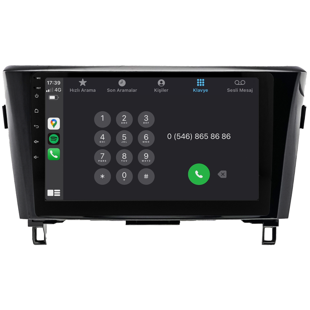 Nissan Qashqai Android Multimedya Sistemi (2014-2020) CRV-4372XR