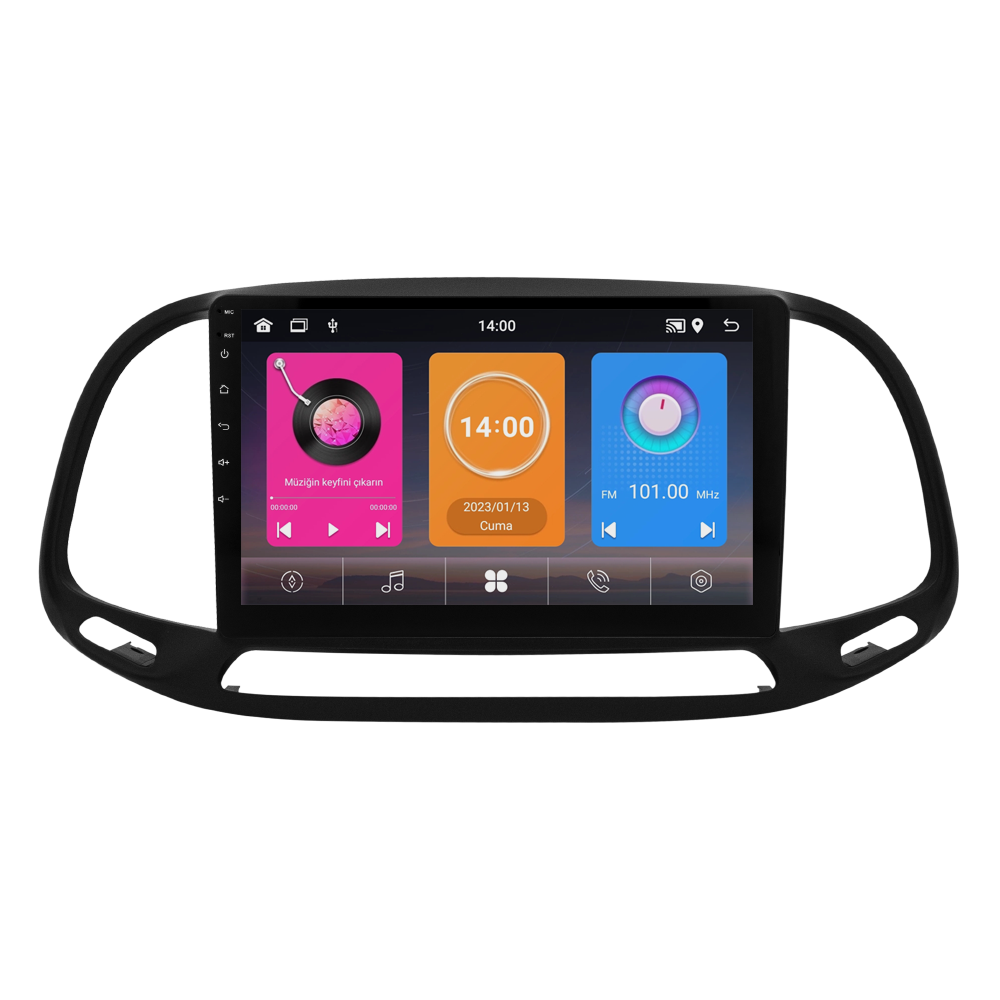 Fiat Doblo Android Multimedya Sistemi (2015-2023) CRV-4100XAA