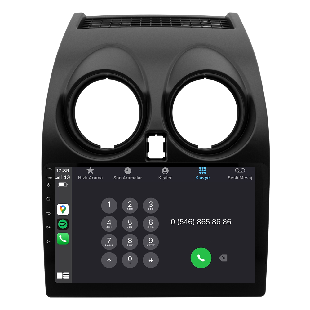 Nissan Qashqai Android Multimedya Sistemi (2007-2013) CRV-4375XR