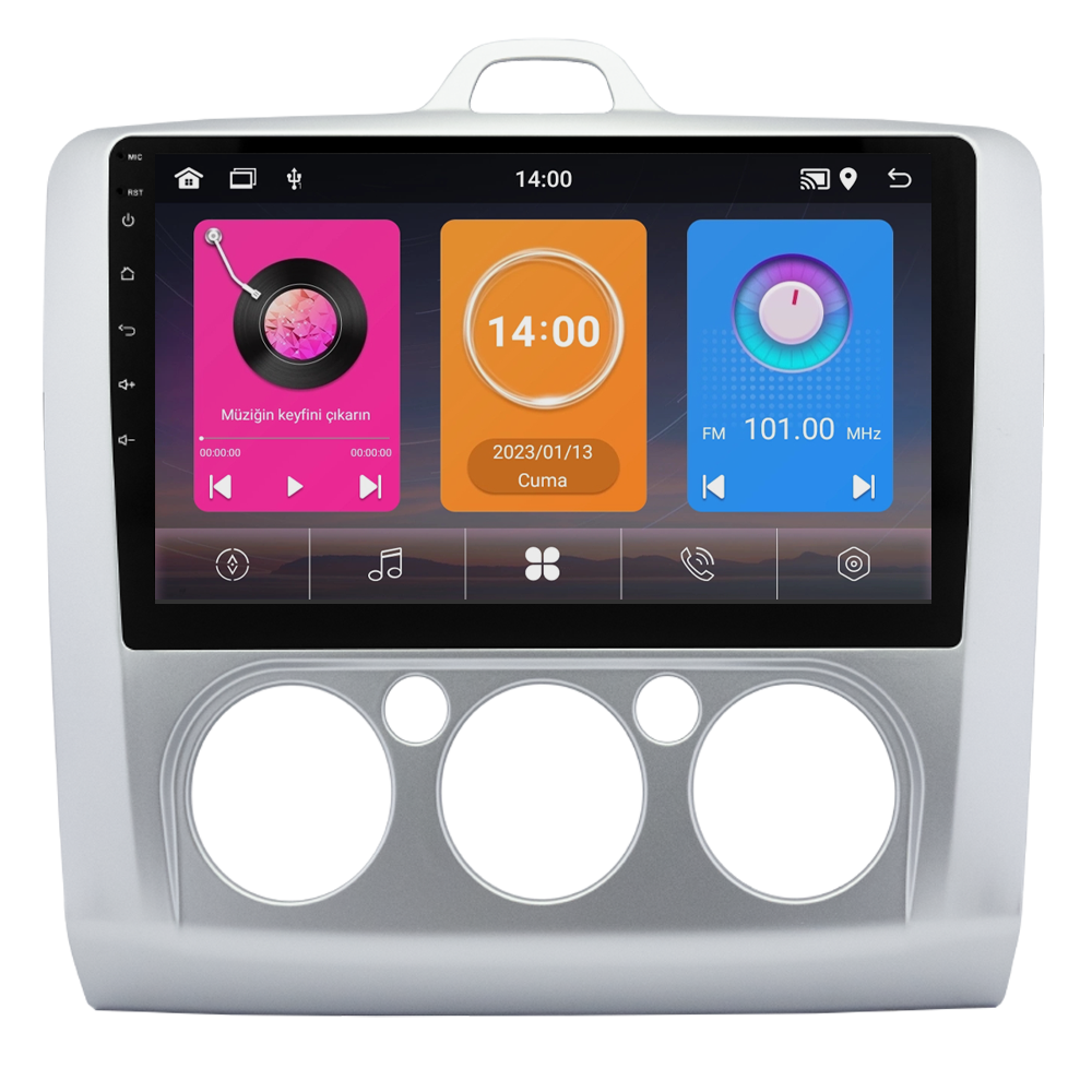 Ford Focus Android Multimedya Sistemi (2006-2011) CRV-4123XAA
