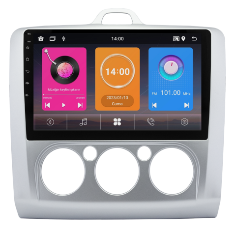 Ford Focus Android Multimedya Sistemi (2006-2011) CRV-4123XAA