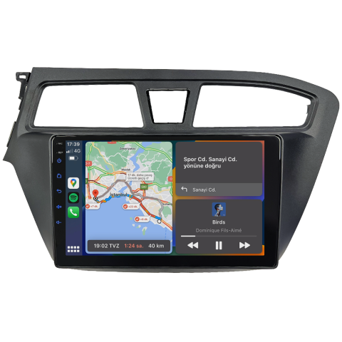 Hyundai i20 Android Multimedya Sistemi (2015-2017)