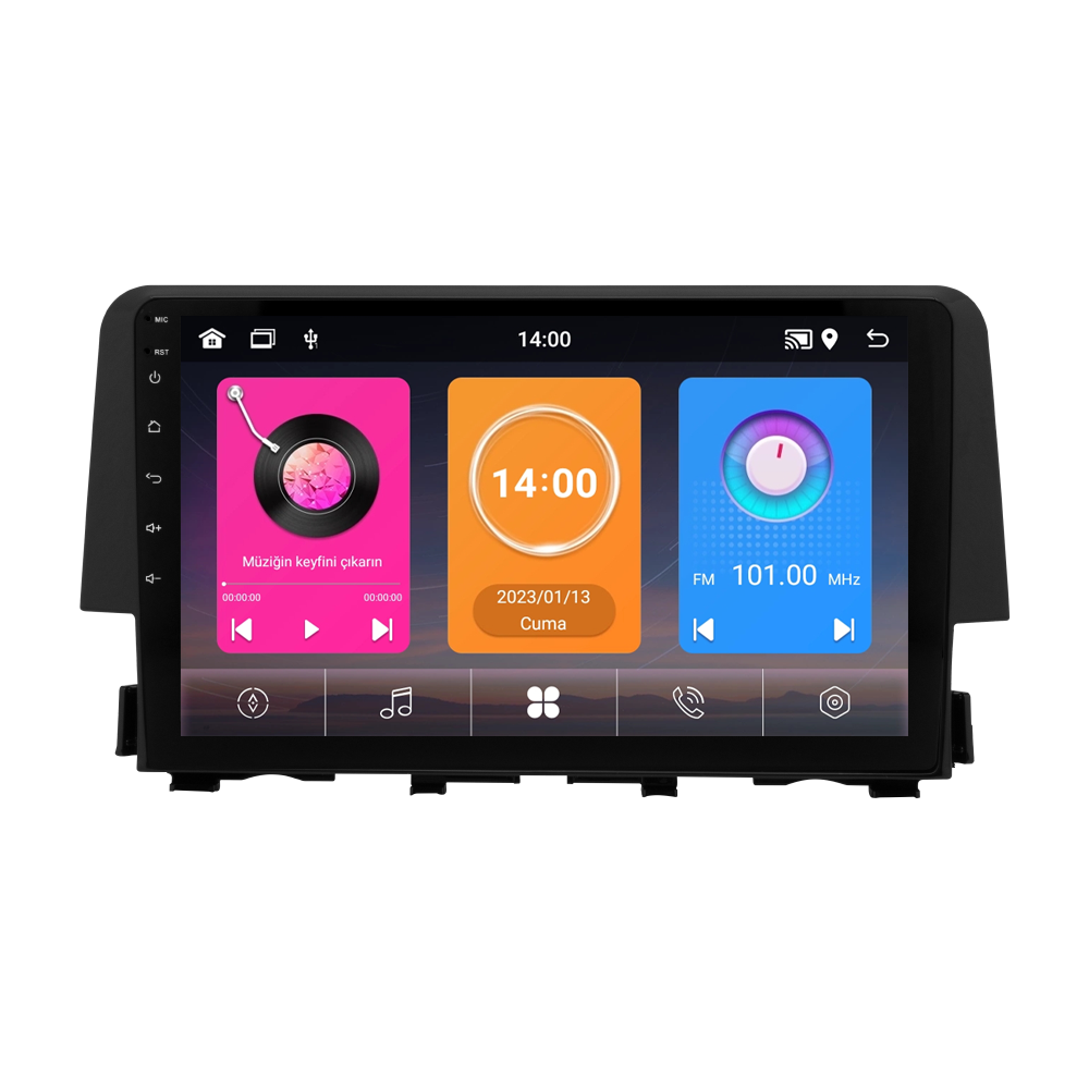 Honda Civic FC5 Android Multimedya Sistemi (2016-2021) CRV-4146XAA