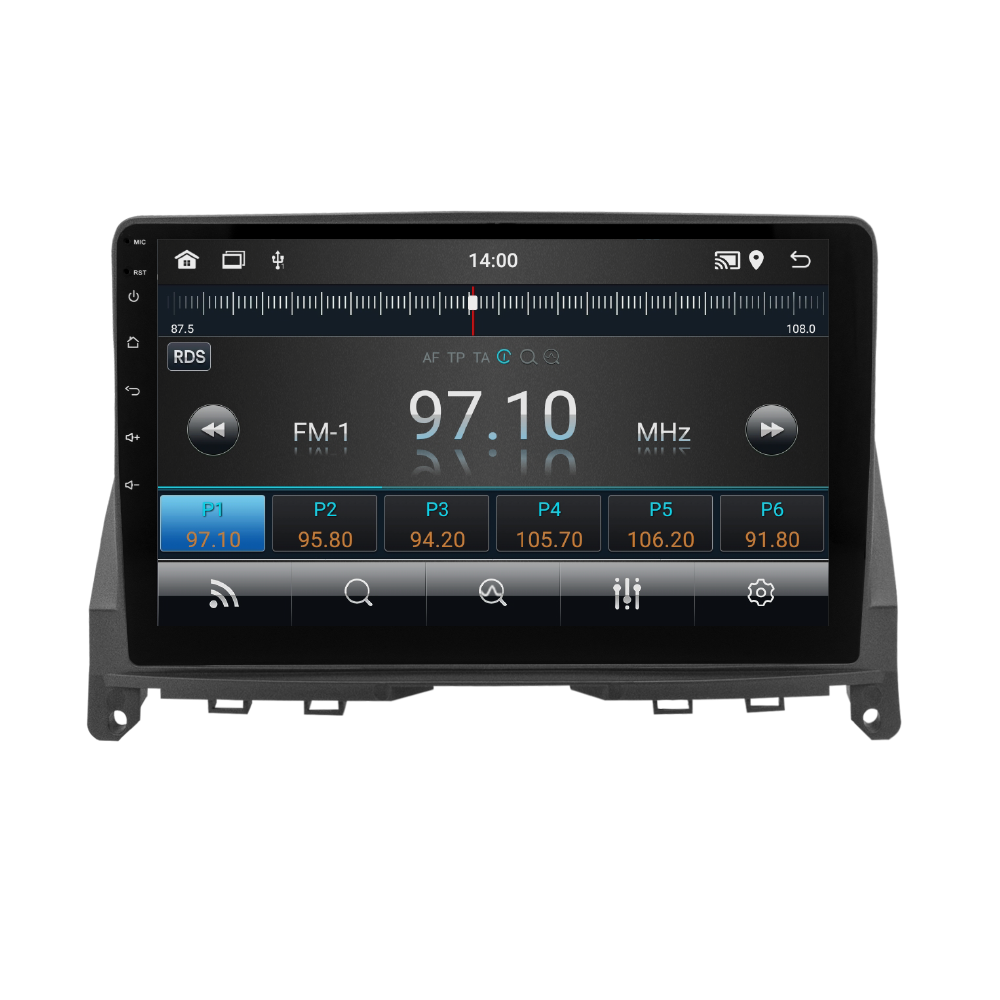 Mercedes C Serisi W204 Android Multimedya Sistemi (2005-2011) CRV-4352XAA
