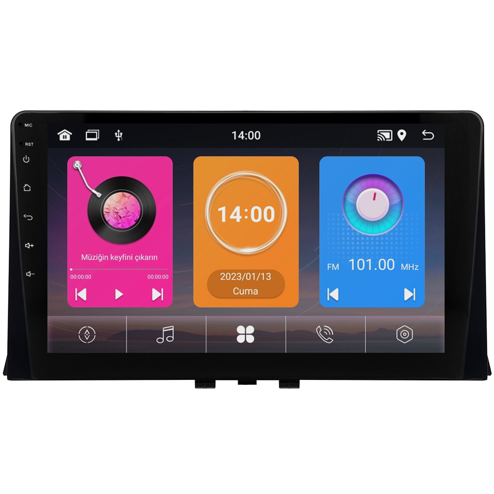 Citroen Berlingo Android Multimedya Sistemi (2019-2023) CRV-4073XAA