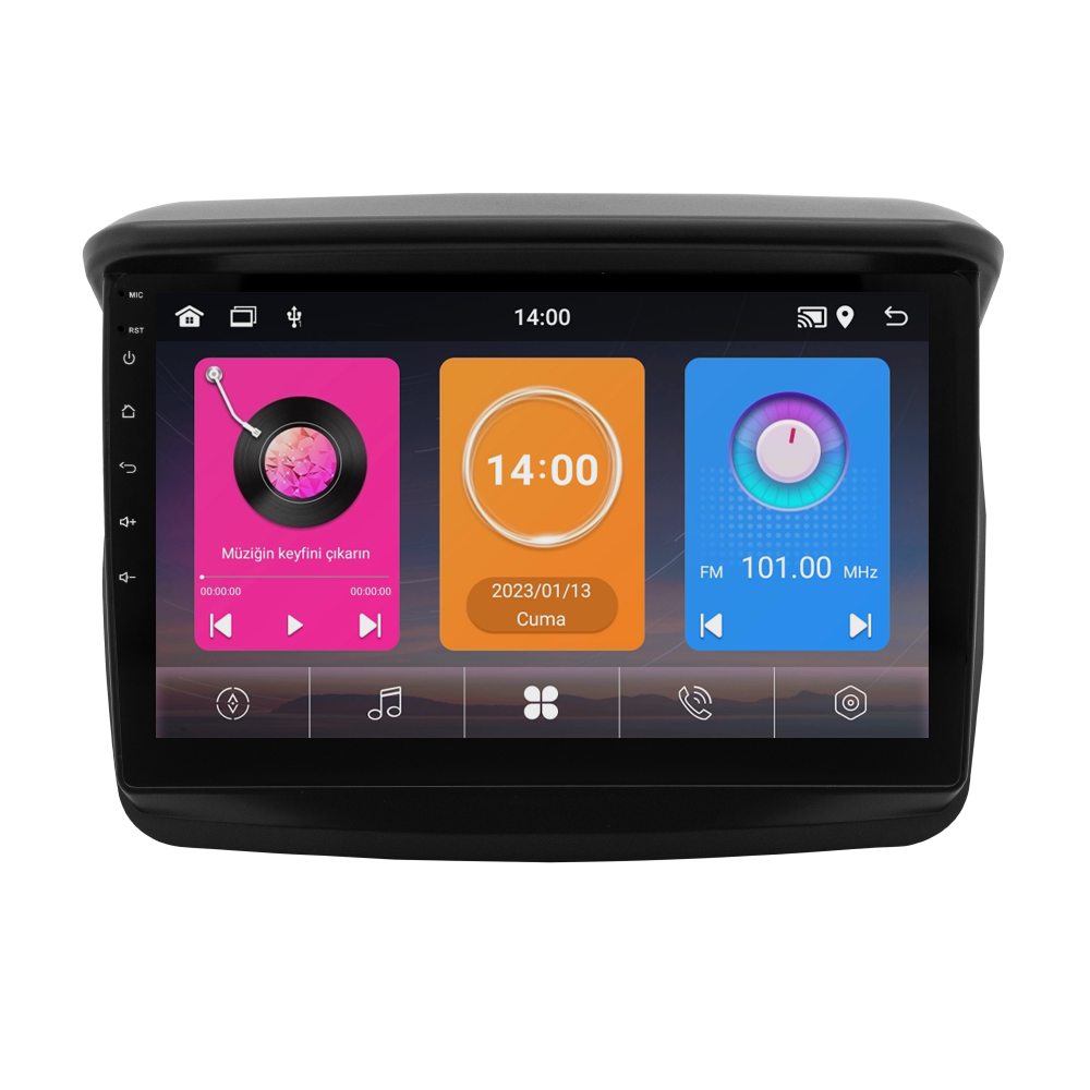 Mitsubishi L200 Android Multimedya Sistemi (2008-2014) CRV-4361XAA