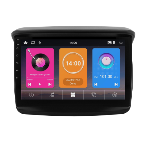 Mitsubishi L200 Android Multimedya Sistemi (2008-2014) CRV-4361XAA