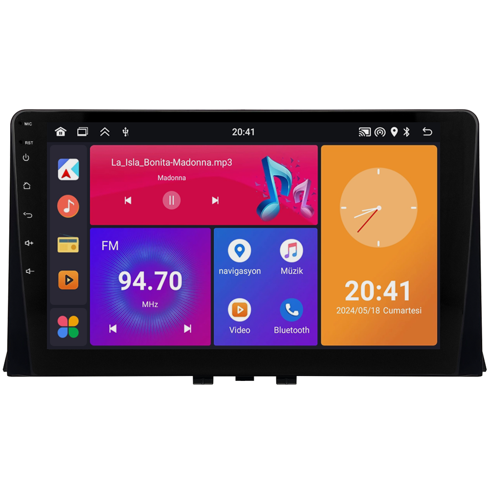 Citroen Berlingo Android Multimedya Sistemi (2019-2023) CRV4073XP