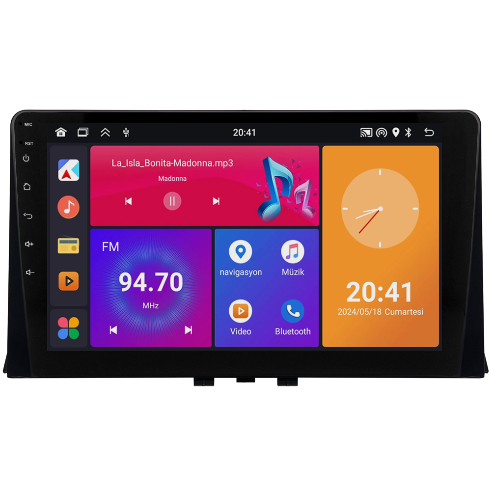 Citroen Berlingo Android Multimedya Sistemi (2019-2023) CRV4073XP