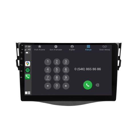Toyota Rav4 Android Multimedya Sistemi (2006-2012) CRV-4549XAA