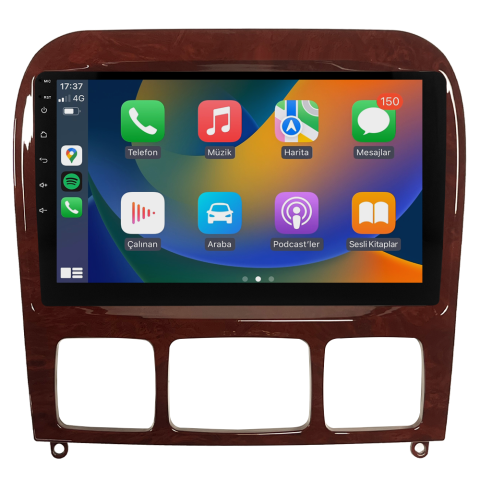 Mercedes S Class W220 Android Multimedya Sistemi (1999-2005) CRV-4346X