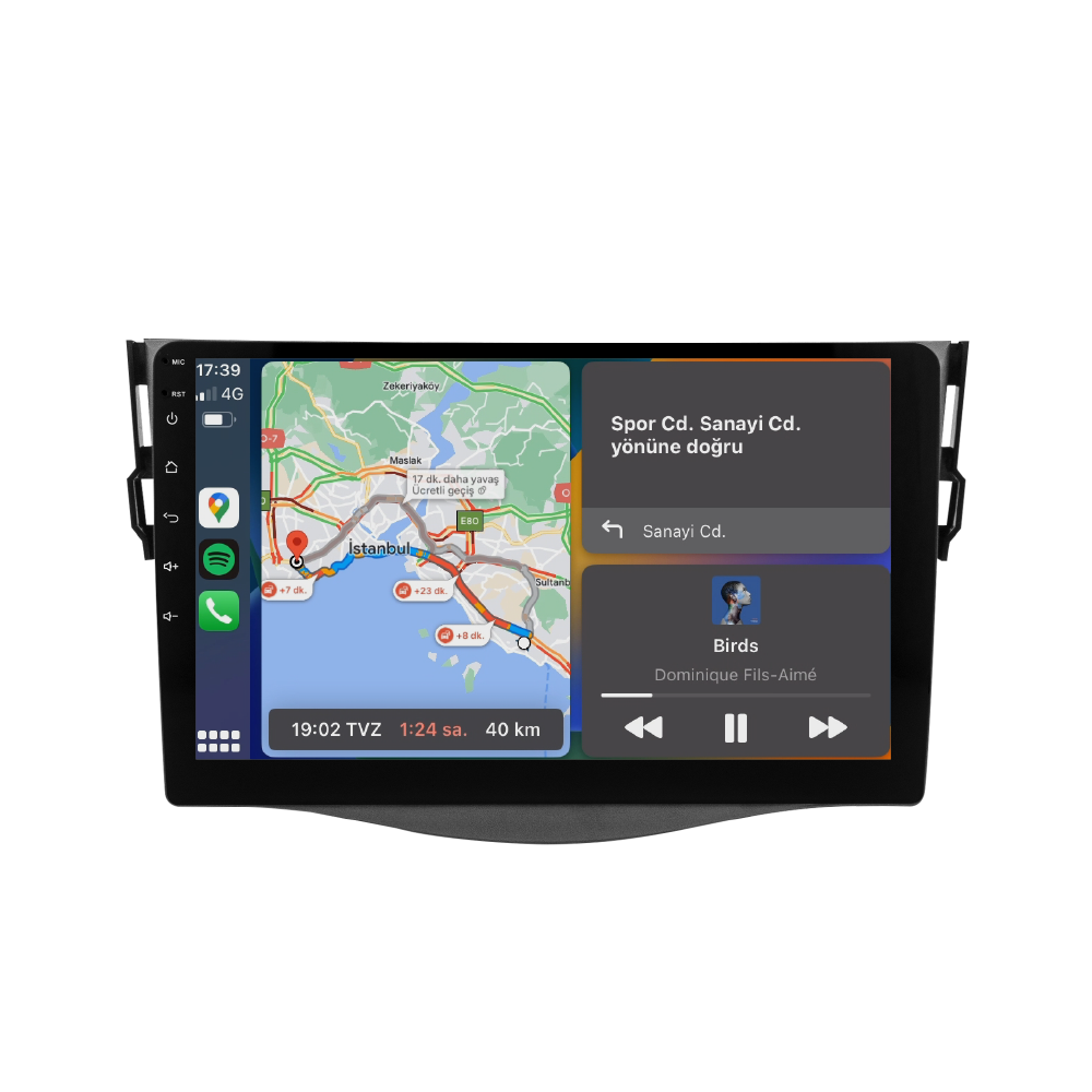 Toyota Rav4 Android Multimedya Sistemi (2006-2012) CRV-4549XAA