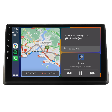 Renault Master Android Multimedya Sistemi (2020-2024) CRV-4609XR