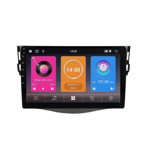 Toyota Rav4 Android Multimedya Sistemi (2006-2012) CRV-4549XAA