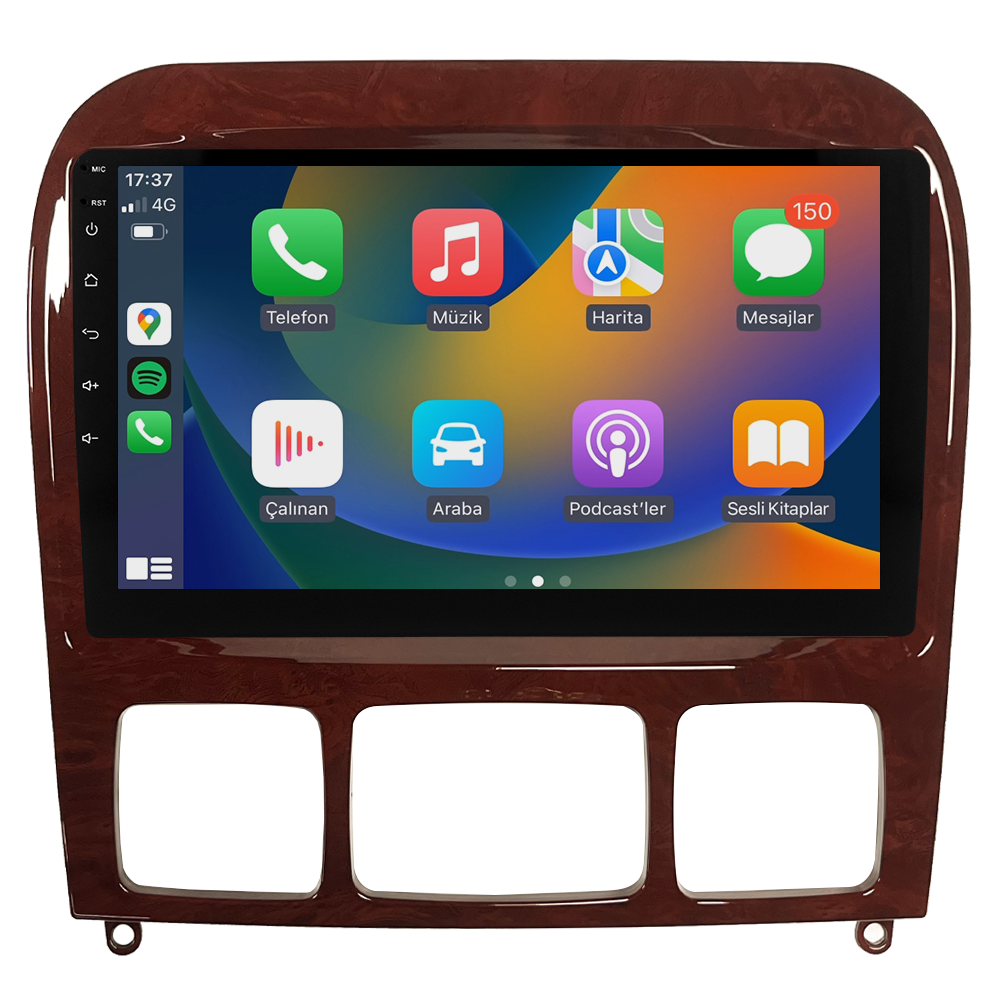 Mercedes S Class W220 Android Multimedya Sistemi (1999-2005) CRV-4346XD