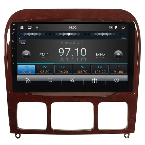 Mercedes S Class W220 Android Multimedya Sistemi (1999-2005) CRV-4346XD