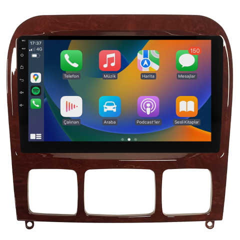 Mercedes S Class W220 Android Multimedya Sistemi (1999-2005) CRV-4346XAA