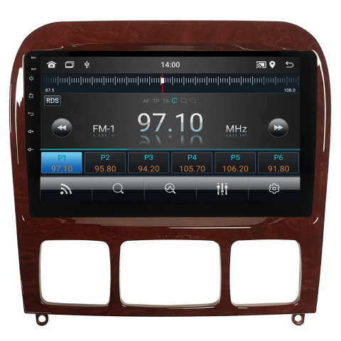 Mercedes S Class W220 Android Multimedya Sistemi (1999-2005) CRV-4346XAA