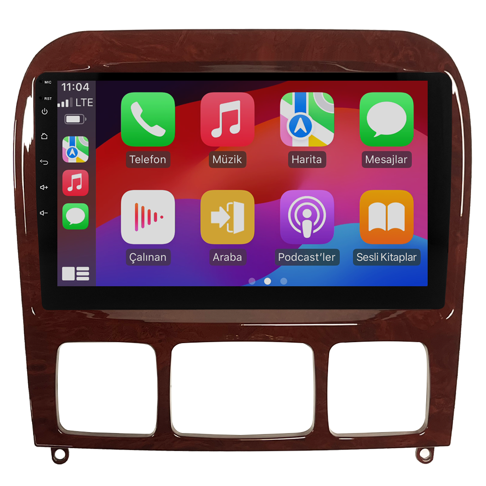 Mercedes S Class W220 Android Multimedya Sistemi (1999-2005) CRV4346XP