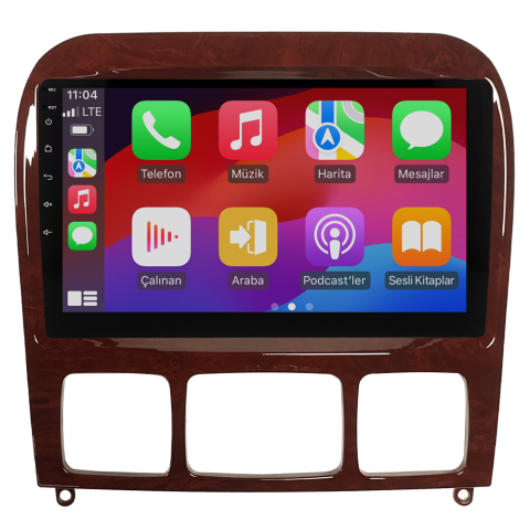 Mercedes S Class W220 Android Multimedya Sistemi (1999-2005) CRV4346XP