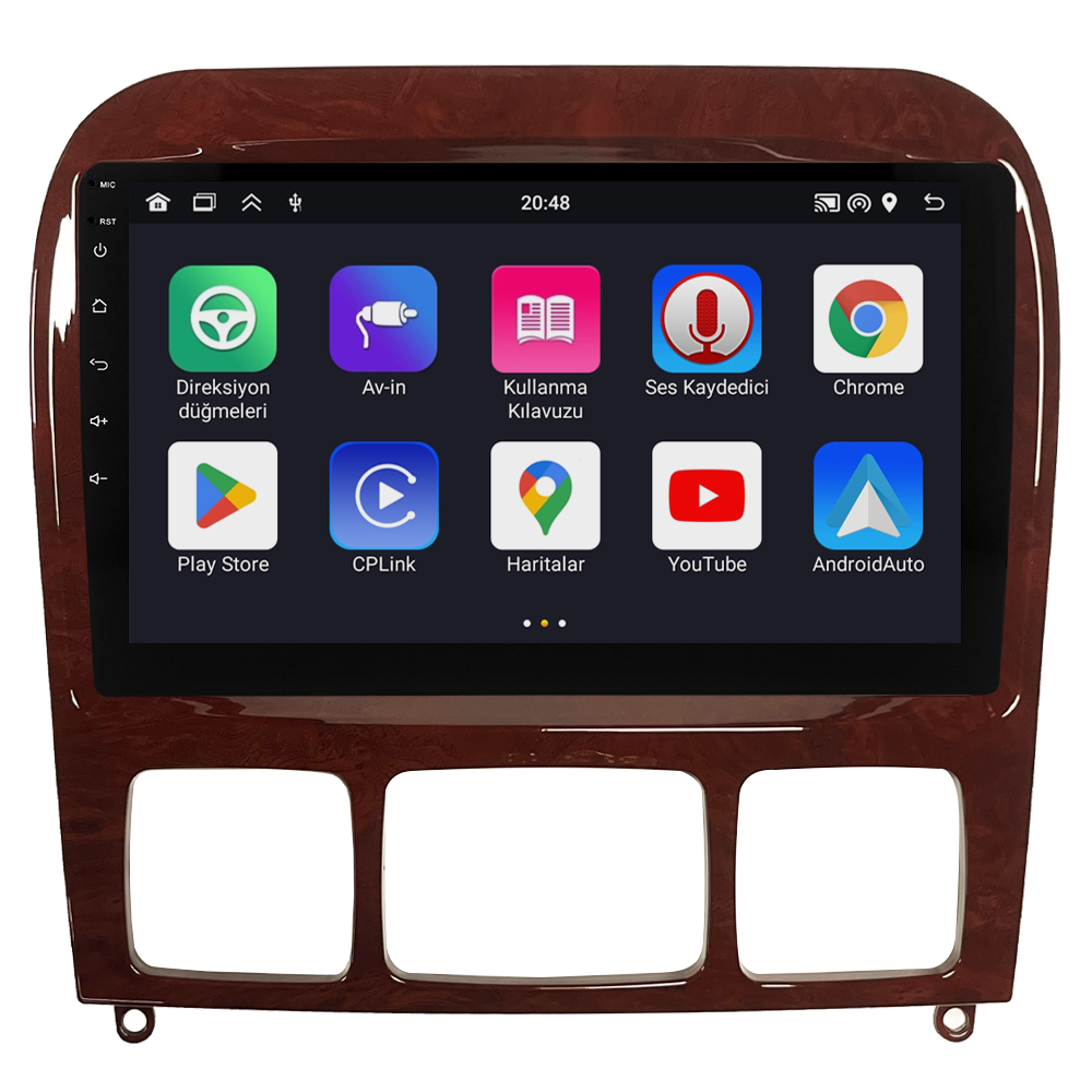 Mercedes S Class W220 Android Multimedya Sistemi (1999-2005) CRV4346XP