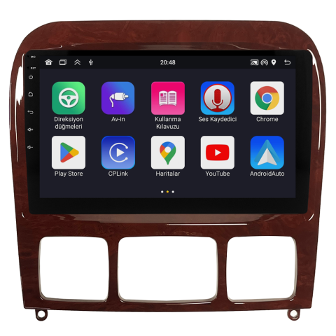 Mercedes S Class W220 Android Multimedya Sistemi (1999-2005) CRV4346XP