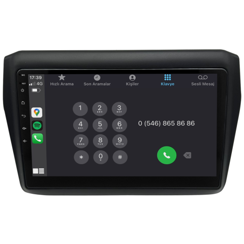 Suzuki Swift Android Multimedya Sistemi (2018-2024) CRV4521XP