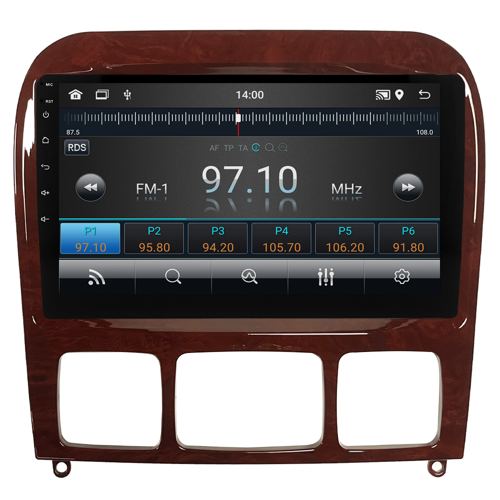 Mercedes S Class W220 Android Multimedya Sistemi (1999-2005) CRV-4346XR