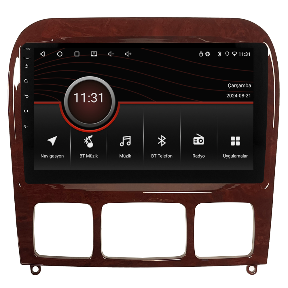 Mercedes S Class W220 Android Multimedya Sistemi (1999-2005) CRV-4346XR