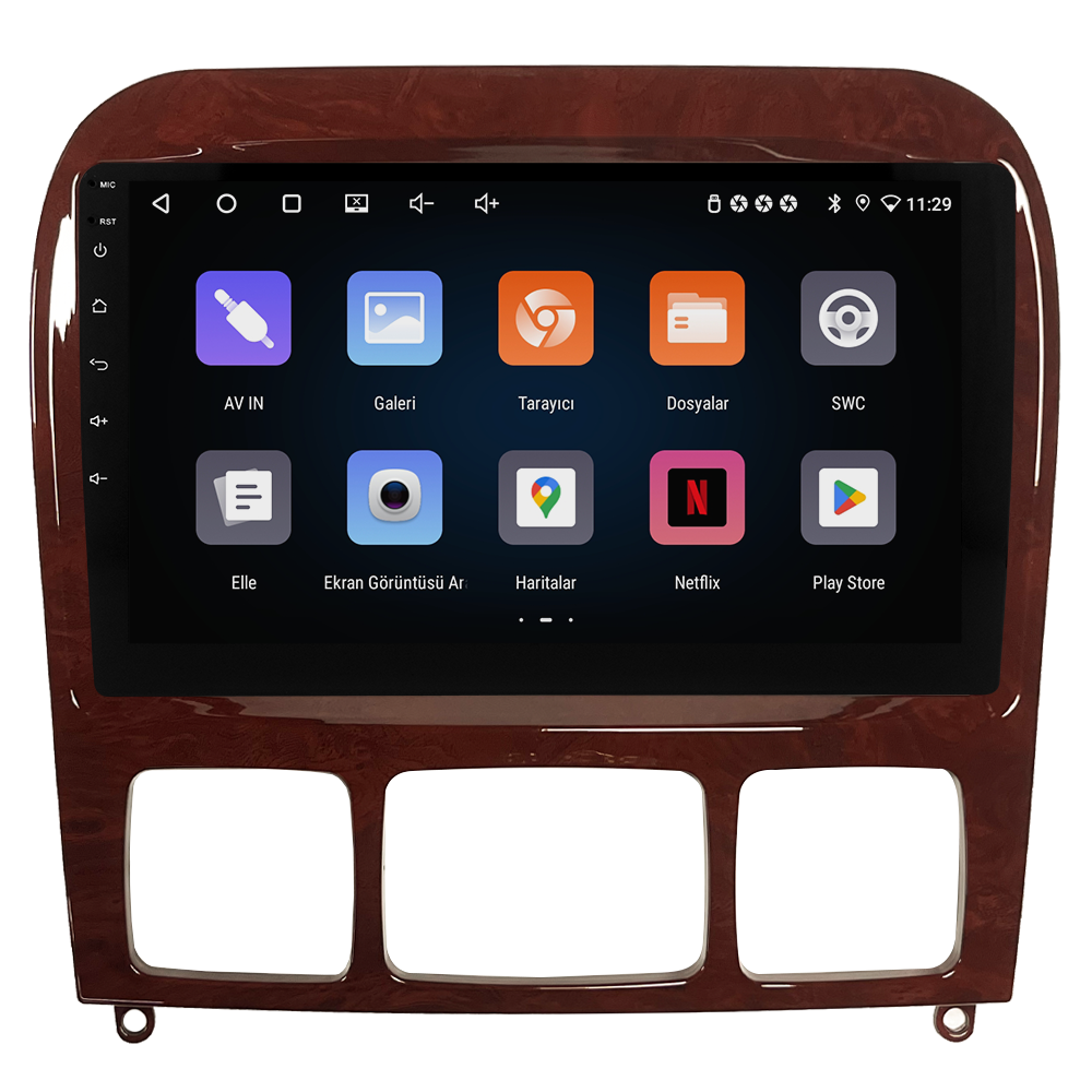 Mercedes S Class W220 Android Multimedya Sistemi (1999-2005) CRV-4346XR