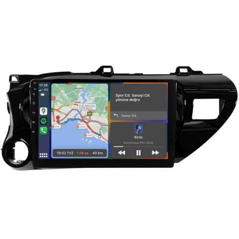 Toyota Hilux Android Multimedya Sistemi (2017-2024) CRV-4785X