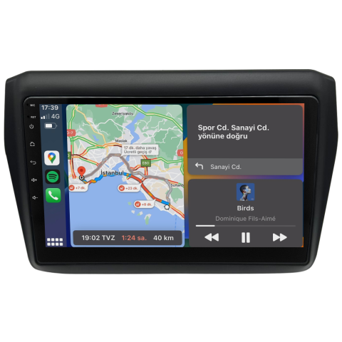 Suzuki Swift Android Multimedya Sistemi (2018-2024) CRV-4521XDA