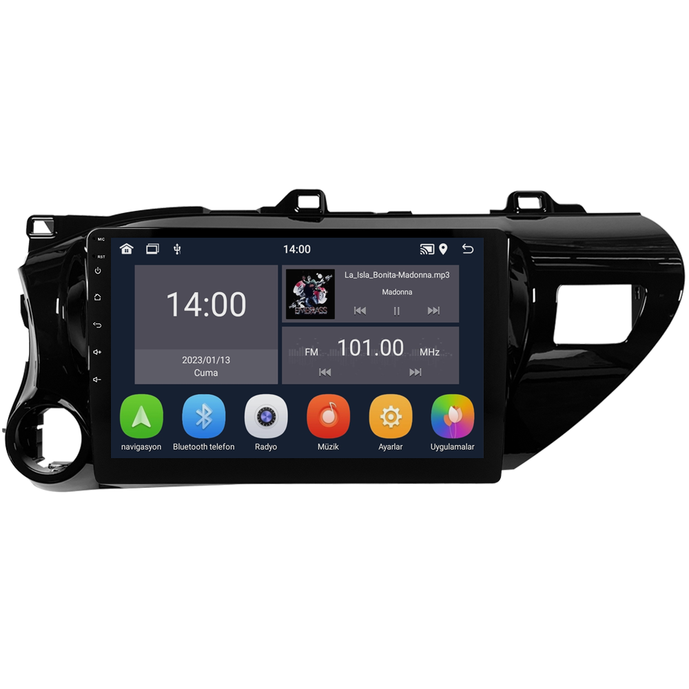 Toyota Hilux Android Multimedya Sistemi (2017-2024) CRV-4785XD